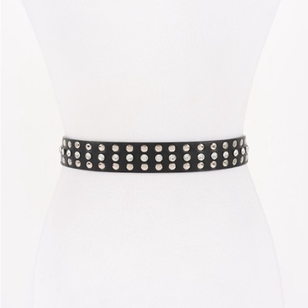 Studs & Rhinestones Belt - Picture 6 of 6